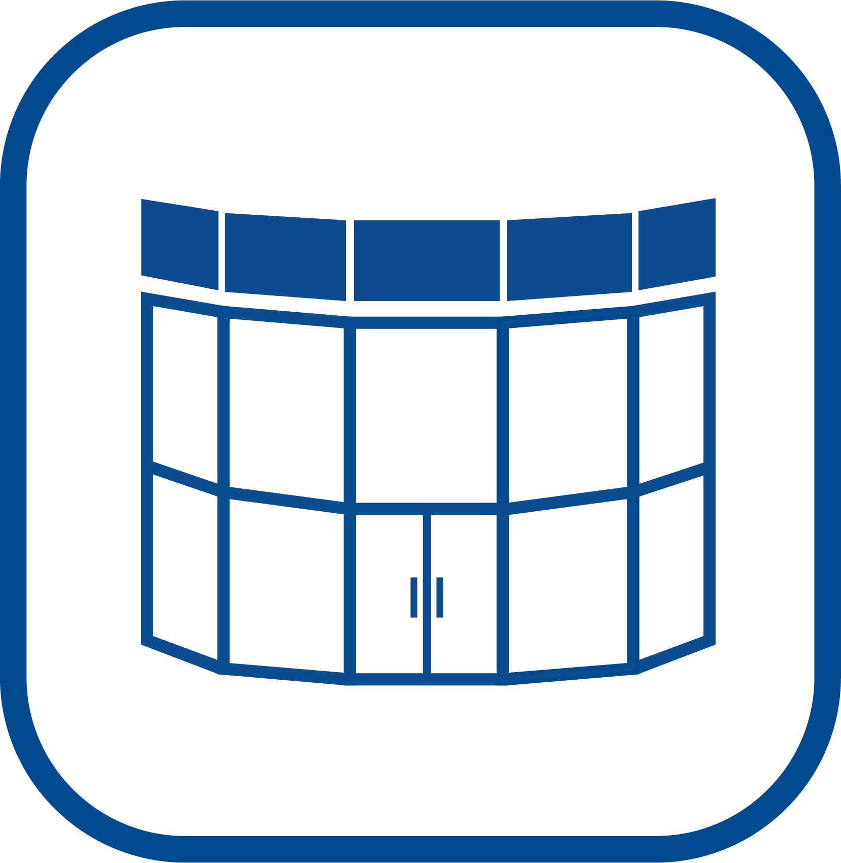 Остекление здания