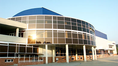 Остекление фасада здания