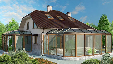 Остекление Зимнего сада, террасы, веранды, беседки