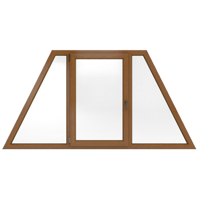 Трапециевидное окно