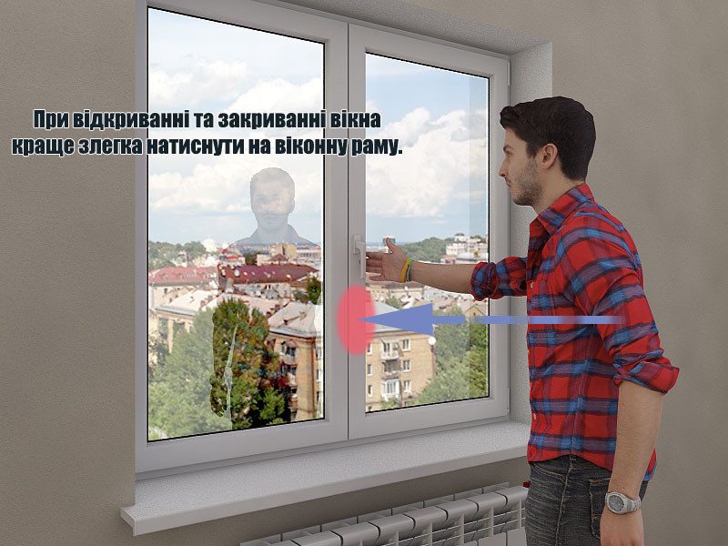 Інструкція з експлуатації вікон