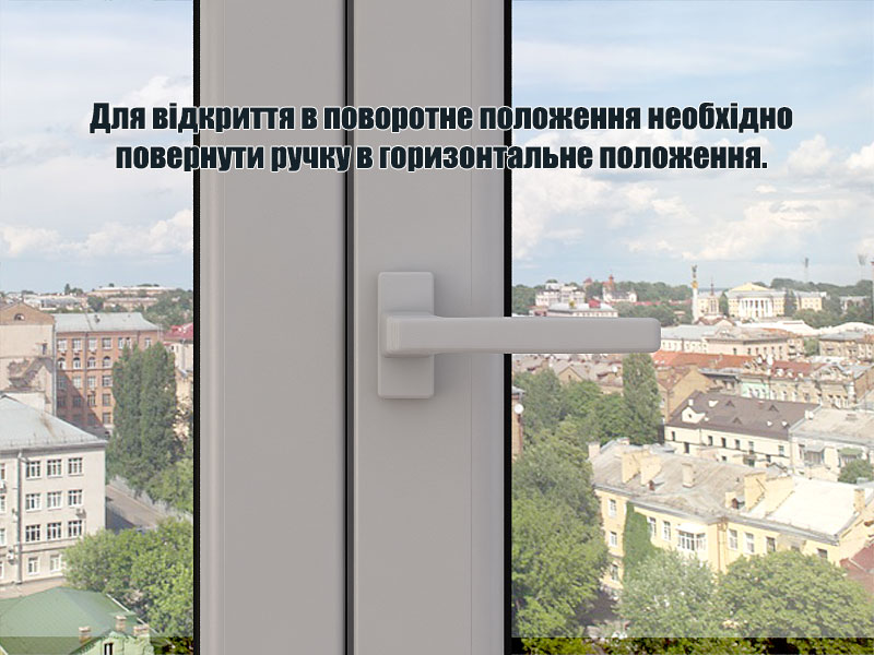Інструкція з експлуатації вікон