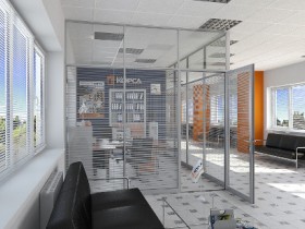 металлопластиковые и алюминиевые офисные перегородки