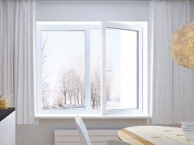 стандартні пластикові вікна
